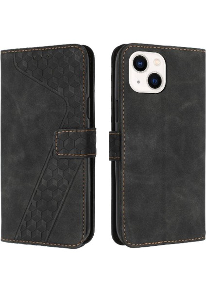 Iphone 15 Için Telefon Kılıfı Cüzdan Kickstand Manyetik Kapak Folio Kart Yuvaları (Yurt Dışından)