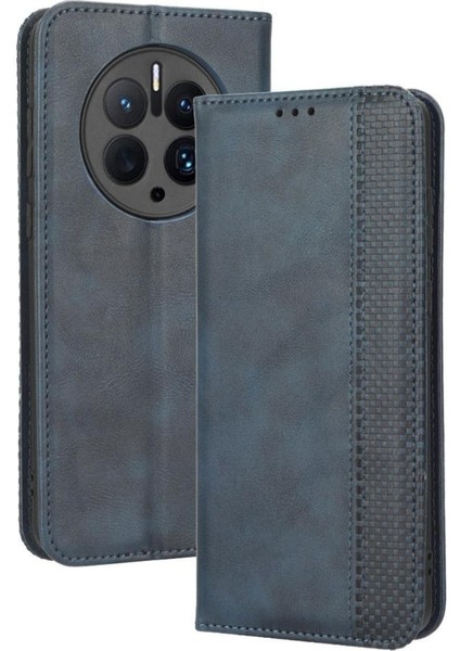 Huawei Mate 50 Pro Cüzdan Manyetik Kapatma Pu Deri Kılıf (Yurt Dışından)