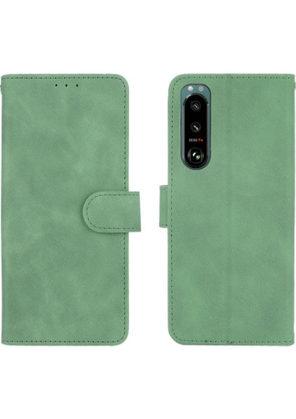 Sony Xperia 5 Iv Için Kılıf Koruyucu Kapak Tam Koruma Deri Folio (Yurt Dışından) indirimleri