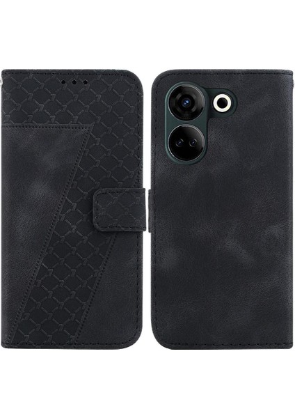 Tecno Camon 20 Kart Yuvası Fonksiyonu Için Telefon Kılıfı Cüzdan Flip Folio Kapak (Yurt Dışından)