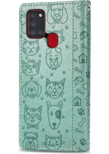 Samsung Galaxy A21S Darbeye Kapak Kapak Kılıf Karikatür (Yurt Dışından) fırsatları