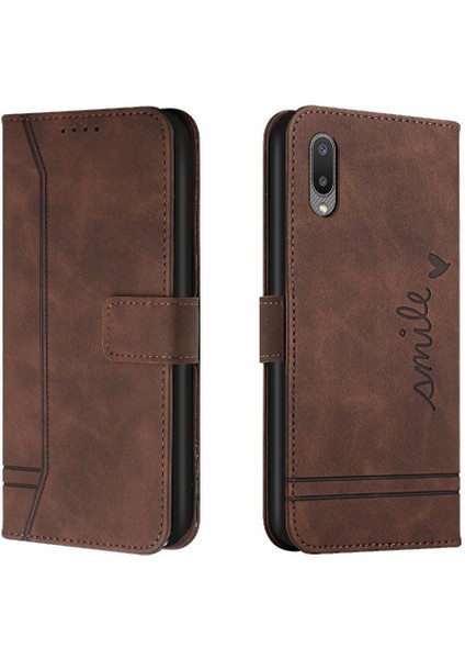 Samsung Galaxy A02 Flip Folio Cüzdan Manyetik Kapatma Pu Için Telefon Kılıfı (Yurt Dışından) indirimleri