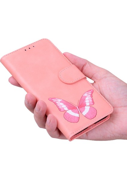 Xiaomi Redmi Not 12 5g Kart Yuvaları Için Kılıf Cüzdan Renk Baskılı Flip (Yurt Dışından)