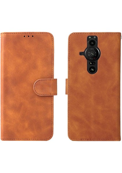 Kart Tutucu Kickstand Tam Koruma ile Sony Xperia Pro-I Için Kılıf (Yurt Dışından) indirimleri