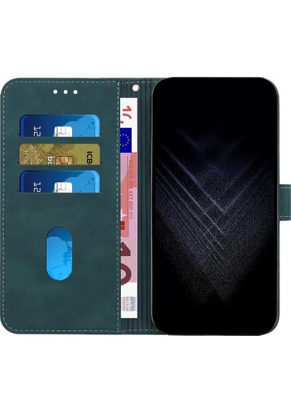 Telefon Kılıfı Için Xiaomi Redmi Not 9 Kickstand Cüzdan Manyetik Çevir Folio (Yurt Dışından)