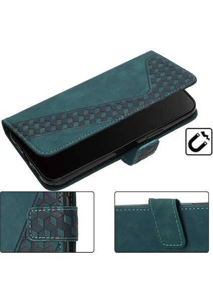 Telefon Kılıfı Için Xiaomi Redmi Not 9 Kickstand Cüzdan Manyetik Çevir Folio (Yurt Dışından)