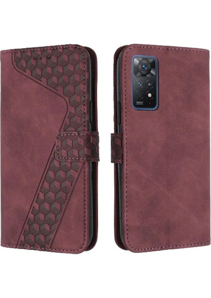 Telefon Kılıfı Için Xiaomi Redmi Not 11 Pro 4g/5g Manyetik Kart Yuvaları Kapak (Yurt Dışından)