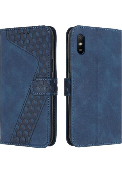 Xiaomi Redmi 9A Kart Yuvaları Için Telefon Kılıfı Kapak Cüzdan Kickstand Çevirin (Yurt Dışından)