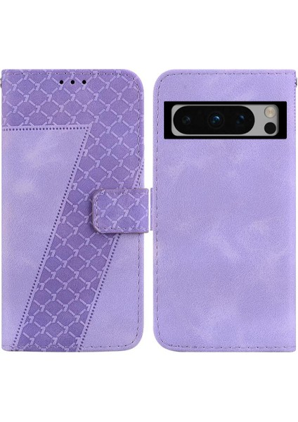 Google Piksel 8 Pro Cüzdan Pu Deri Kart Yuvası Fonksiyonu Için Telefon Kılıfı (Yurt Dışından)