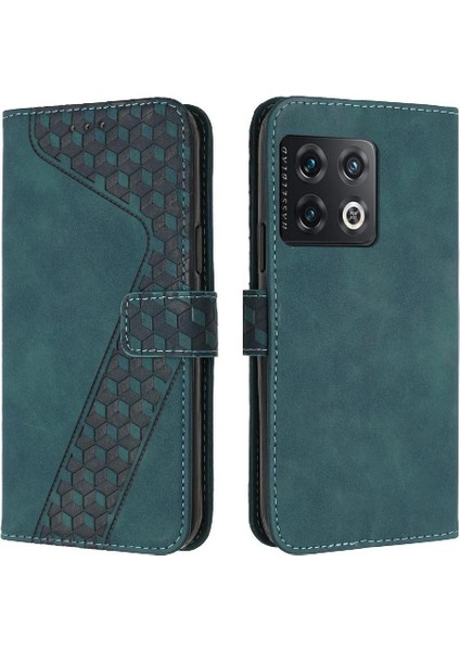 Oneplus 10 Pro Için Telefon Kılıfı Manyetik Cüzdan Flip Folio Kickstand Kart (Yurt Dışından)