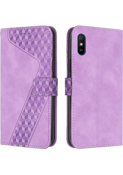 Xiaomi Redmi 9A Kart Yuvaları Için Telefon Kılıfı Kapak Cüzdan Kickstand Çevirin (Yurt Dışından)