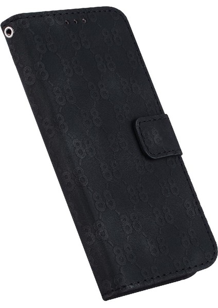 Motorola Moto G72 Çift 8 Kabartmalı Cüzdan Kapak Kickstand Için Telefon Kılıfı (Yurt Dışından) modelleri