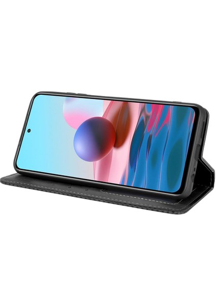 Xiaomi Redmi Not 10S Pu Deri Manyetik Kapatma Cüzdan (Yurt Dışından)