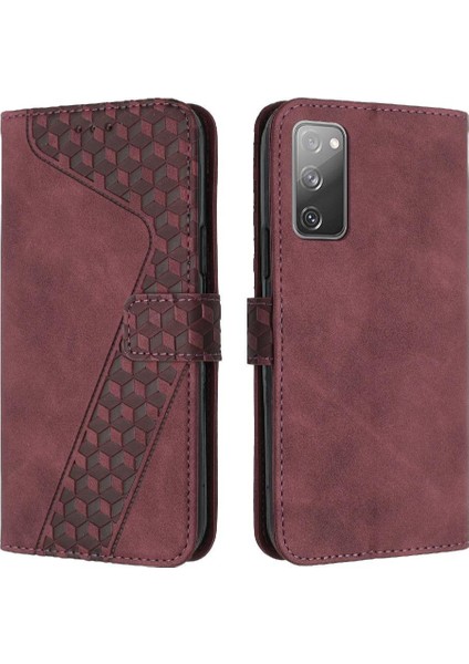 Samsung Galaxy S20 Fe Kart Yuvaları Için Telefon Kılıfı Kapak Cüzdan Flip Folio (Yurt Dışından)