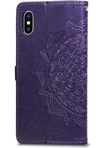 Iphone x Kılıf Zarif Desen Kapak Kapak Basit (Yurt Dışından)