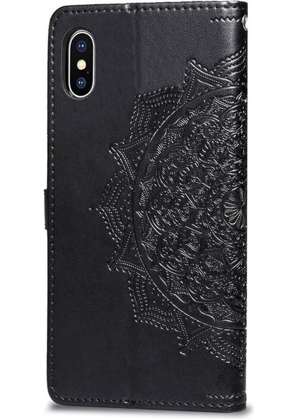 Iphone x Kılıf Zarif Desen Kapak Kapak Basit (Yurt Dışından)