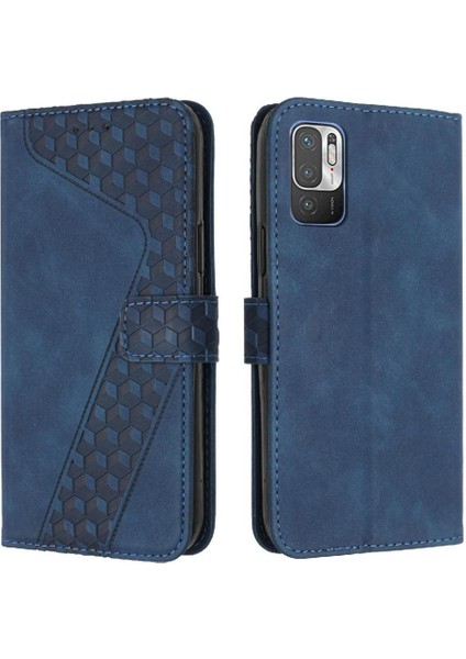 Telefon Kılıfı Için Xiaomi Redmi Not 10 5g Cüzdan Kart Yuvaları Kapak Kickstand (Yurt Dışından)