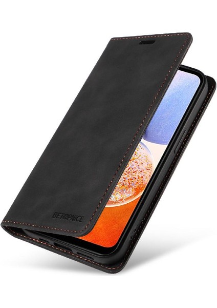 Samsung Galaxy A14 5g/4g Manyetik Folio Cüzdan Koruyucu Pu (Yurt Dışından)