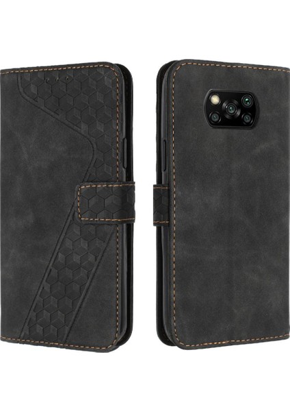 Xiaomi Poco X3/x3 Pro/x3 Nfc Cüzdan Manyetik Kickstand Flip Için Telefon Kılıfı (Yurt Dışından)