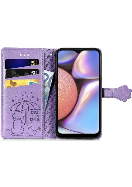 Samsung Galaxy A10S Için Kılıf Kapak Çevirin Darbeye Deri Kılıf Karikatür (Yurt Dışından) indirimleri