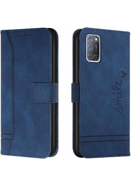 Oppo PHONE/A72/A92 Flip Folio Cüzdan Pu Deri Kart Yuvaları Için Telefon Kılıfı (Yurt Dışından)