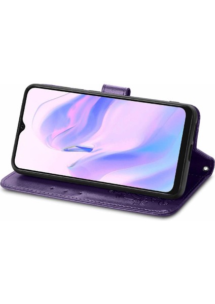 Blackview A70 Kısa Kayış Deri Kılıf Kapak Kapak Dört Yaprak (Yurt Dışından) fiyatları