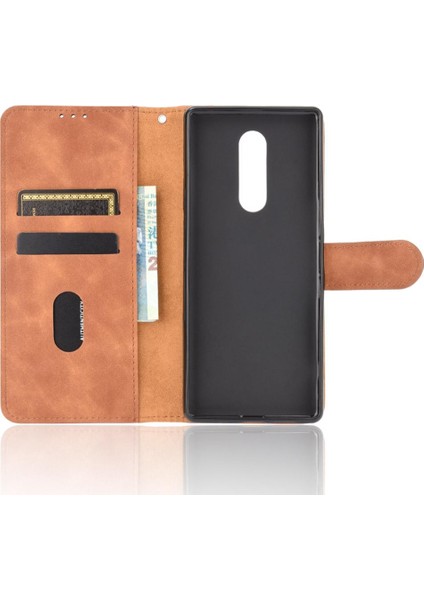 Sony Xperia 1 Kart Ekleme Deri Için Kılıf Folio Flip Case Koruyucu (Yurt Dışından) fırsatları