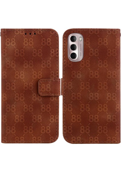 Motorola Moto G Stylus 4g 2022 Için Telefon Kılıfı Kart Tutucu Kickstand Çift (Yurt Dışından)