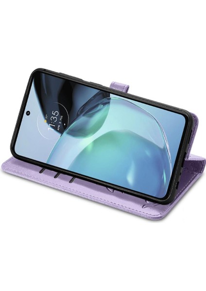 Moto G72 Için Kılıf Deri Kılıf Karikatür Hayvanlar Kapak Çevirin Kısa Kayış (Yurt Dışından) fiyatları