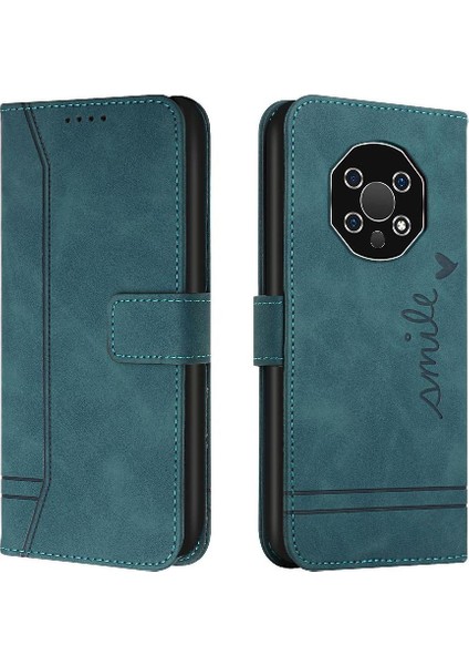 Telefon Kılıfı Için Oukitel W13 Manyetik Kapatma Flip Folio Cüzdan Kart Yuvaları (Yurt Dışından)