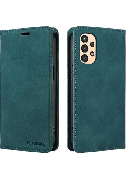 Samsung Galaxy A04 4g Pu Deri Manyetik Koruyucu Folio Cüzdan (Yurt Dışından)