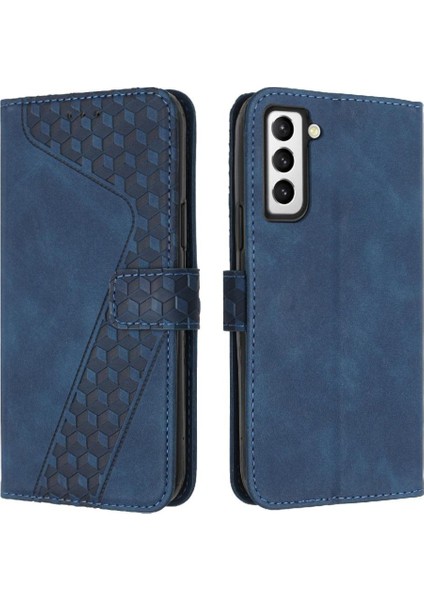 Samsung Galaxy S22 Kickstand Kart Yuvaları Için Telefon Kılıfı Kapak Manyetik Flip (Yurt Dışından)