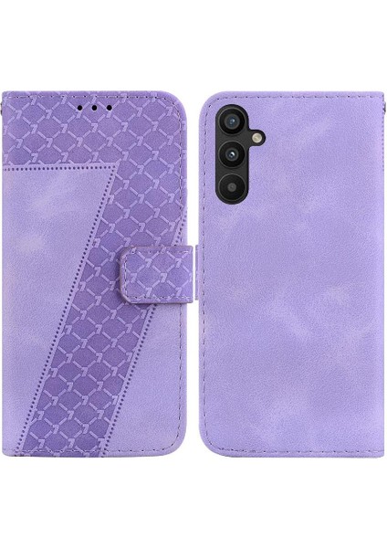 Telefon Kılıfı Için Samsung Galaxy S23 Fe 5g Flip Folio Kapak Kabartmalı Desen (Yurt Dışından)