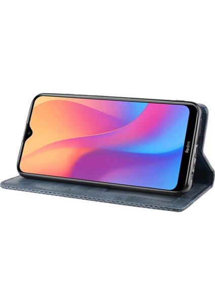 Xiaomi Redmi 8A Manyetik Kapatma Pu Deri Cüzdan Için Kılıf (Yurt Dışından) modelleri
