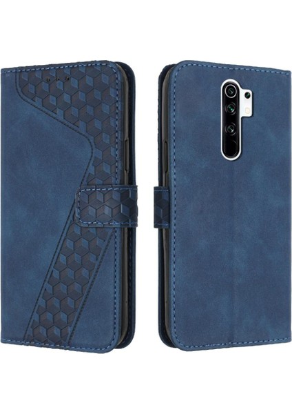 Telefon Kılıfı Için Xiaomi Redmi 9 Kickstand Flip Folio Cüzdan Kart Yuvaları Kapak (Yurt Dışından)