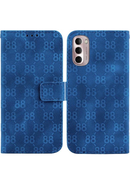 Motorola Moto G Stylus 4g 2022 Için Telefon Kılıfı Kart Tutucu Kickstand Çift (Yurt Dışından)