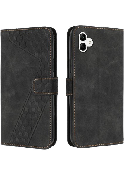 Samsung Galaxy A04E Cüzdan Manyetik Kapak Için Telefon Kılıfı Folio Kart Yuvaları (Yurt Dışından)