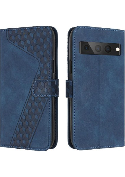 Google Pixel 7 Pro Için Telefon Kılıfı Kickstand Cüzdan Flip Folio Kart Yuvaları (Yurt Dışından)