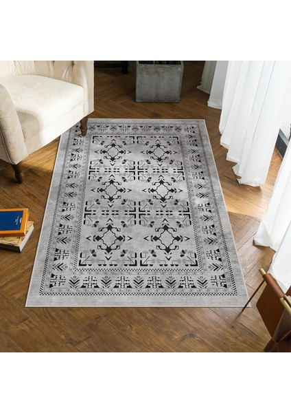 Homefesto Halı Kilim Dekoratif Özel Tasarım Yıkanabilir,İnce, Kaymaz Tabanlı, Modern Halı