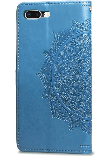 Iphone 8 Için Kılıf Artı/7 Artı Darbeye Kapak Çevirin Deri Kılıf Basit (Yurt Dışından)