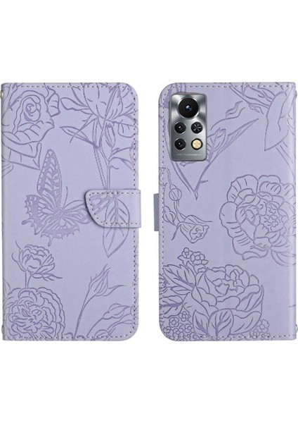 Infinix Not 11 Için Kılıf Pro Darbeye Deri Kılıf Pu Deri Kapak Çevirin (Yurt Dışından)