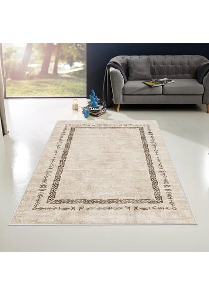 Homefesto Halı Kilim Dekoratif Özel Tasarım Yıkanabilir,İnce, Kaymaz Tabanlı, Modern Halı