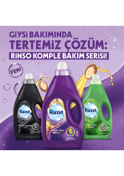 Sıvı Çamaşır Deterjanı Aloe Vera Renkliler İçin Komple Bakım Serisi 3L