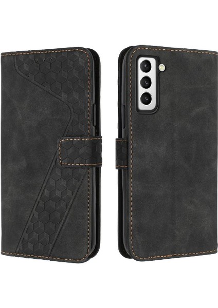 Samsung Galaxy S22 Kickstand Kart Yuvaları Için Telefon Kılıfı Kapak Manyetik Flip (Yurt Dışından)