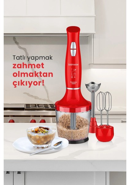 Gm-7240K 1000 Watt Yasemin Blender Seti