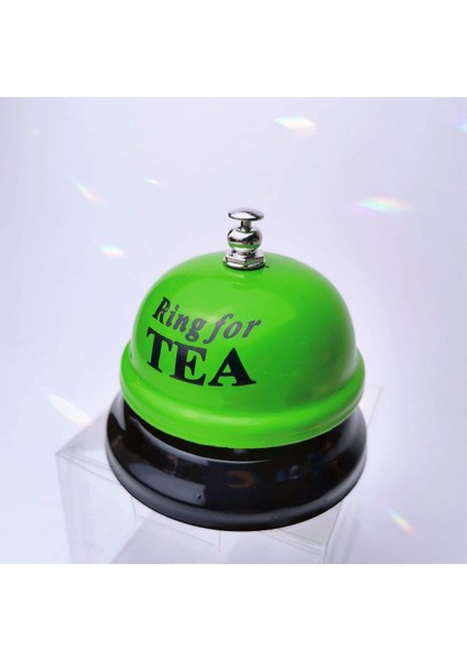Ring For Tea Yazılı Masa Zil Resepsiyon Zil Hediye Süs fırsatları