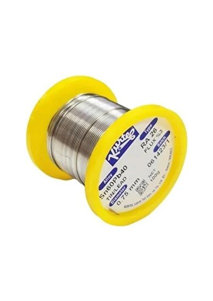 Kurtel 0.75 mm 100 Gram Lehim Teli SN60PB40