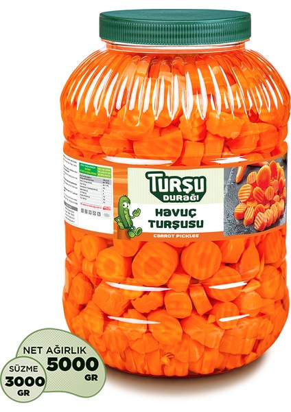 Turşu Durağı Havuç Turşusu  5 kg