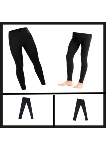 Heatpro Unisex Siyah Termal Alt Içlik Tayt ARGEUS-RML.002