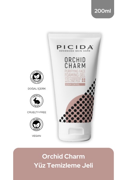 Orchıd Charm Orkide Ve Centella Özlü Yüz Temizleme Jeli 200 Ml